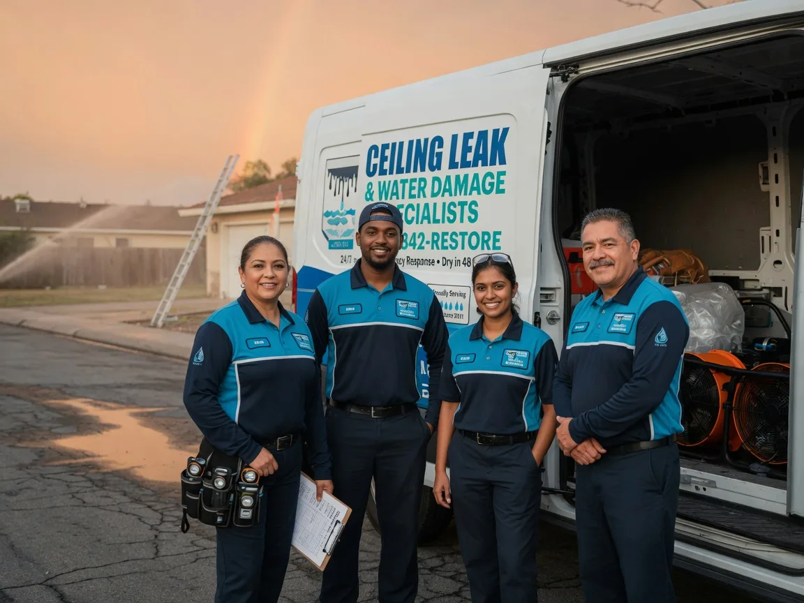 Ceiling Leak Cleanup company in Farnham, VA