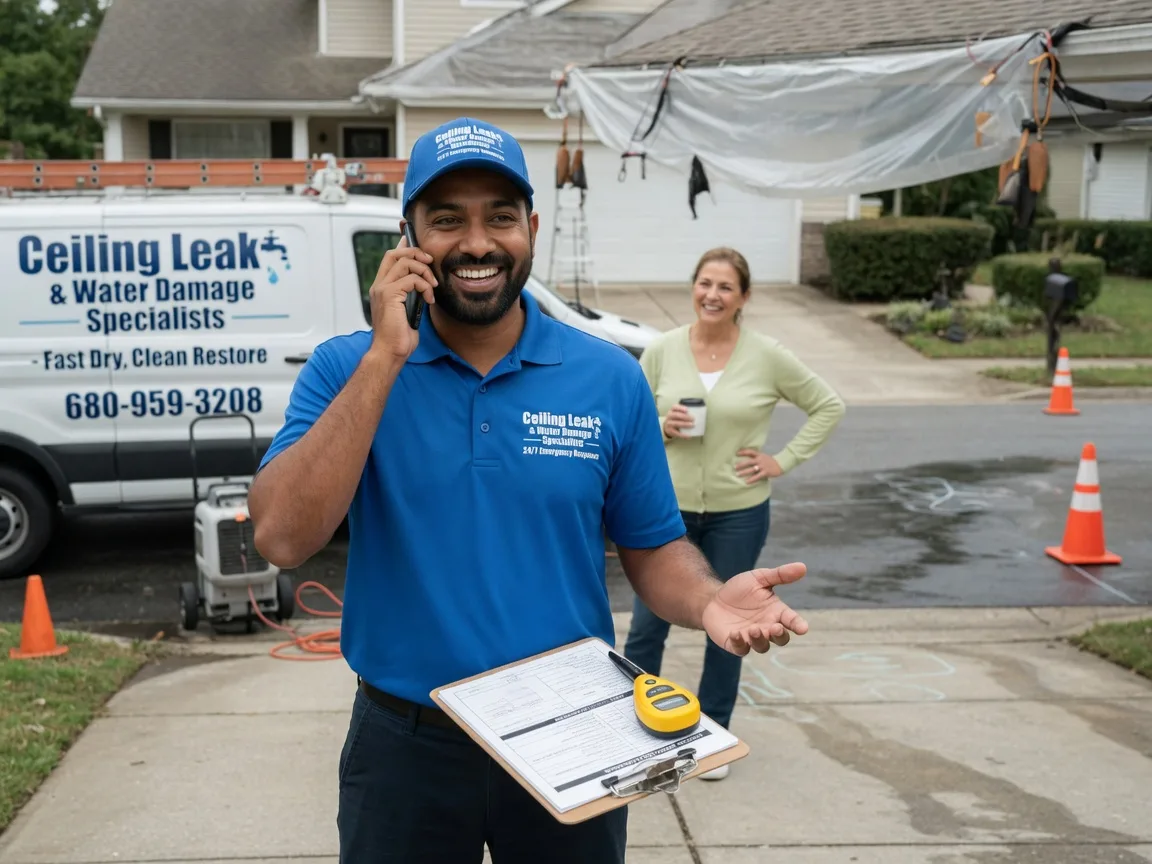 Ceiling Leak Cleanup Farnham, VA FAQs